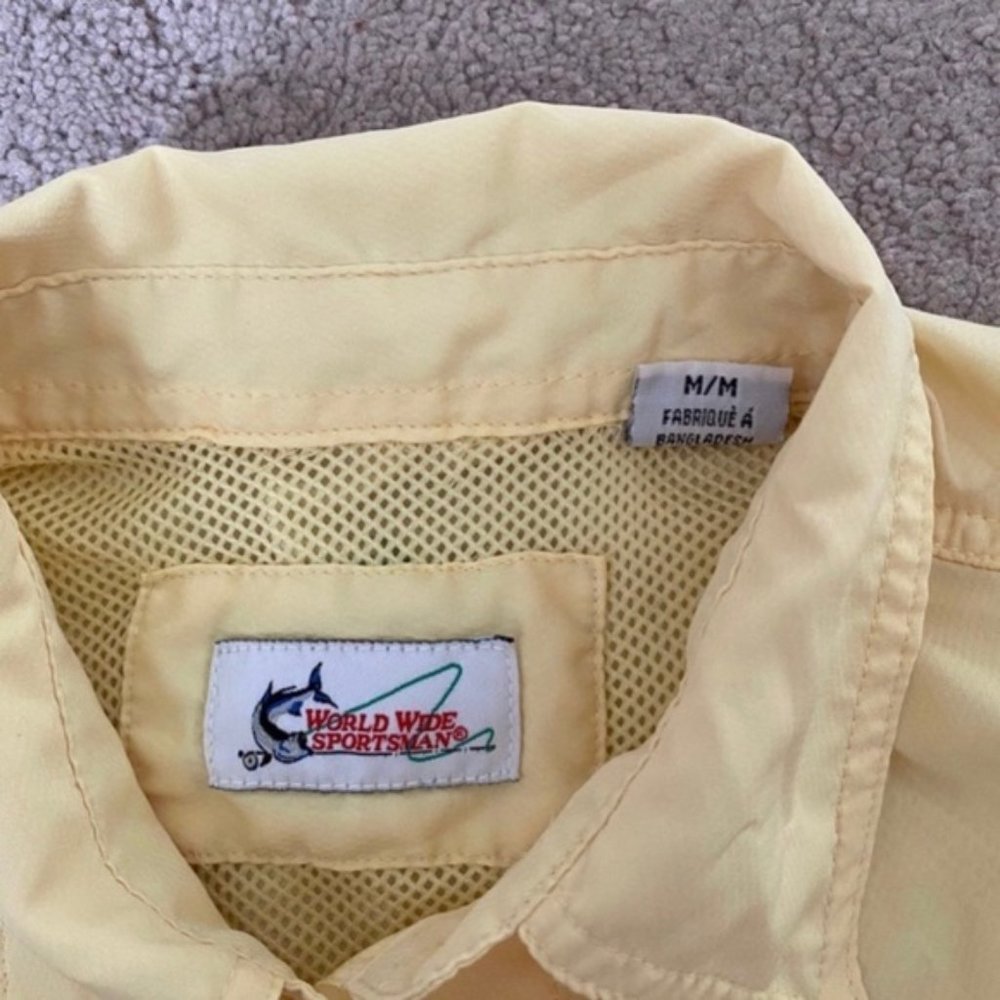 Womens  World wide Sportsman fishing shirt M - Picture 2 of 4